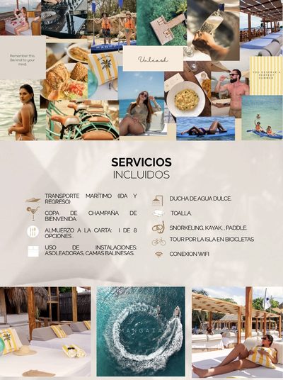 DIA DE PLAYA CON OPEN BAR